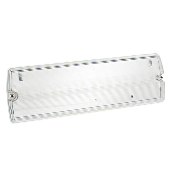 09091 - Spectrum 3.3W LED IP65 Self-Test Emergency Bulkhead - Maintained/Non-Maintained - Includes 4 New Legends